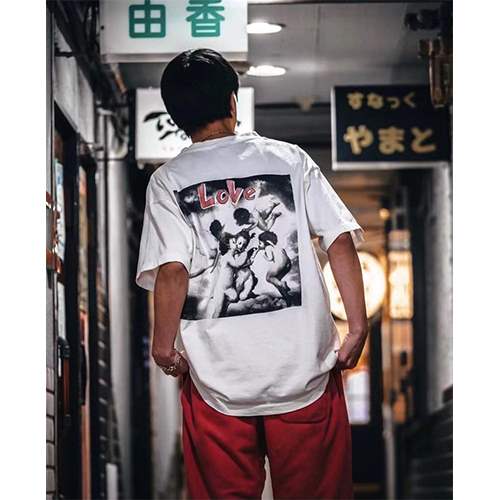 セント マイケル偽物 メンズ レディース 半袖Tシャツ