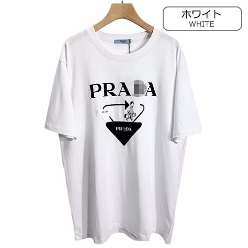 【プラダ】メンズ レディース 半袖Tシャツ 