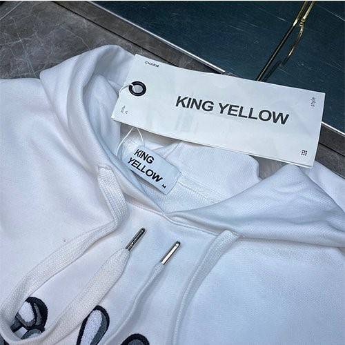 【KING YELLOW】 フード Tシャツ パーカー 