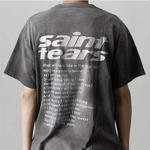 セント マイケルコピー × DENIM TEARS JESUS TEE メンズ レディース 半袖Tシャツ