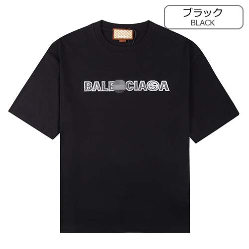 グッチスーパーコピー×【バレンシアガ】メンズ レディース 半袖Tシャツ