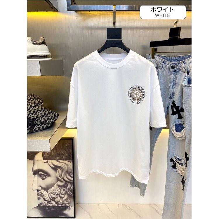 【クロムハーツ】メンズ レディース 半袖Tシャツ  